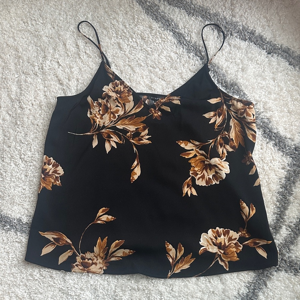 Small Dynamite Black and Brown Top